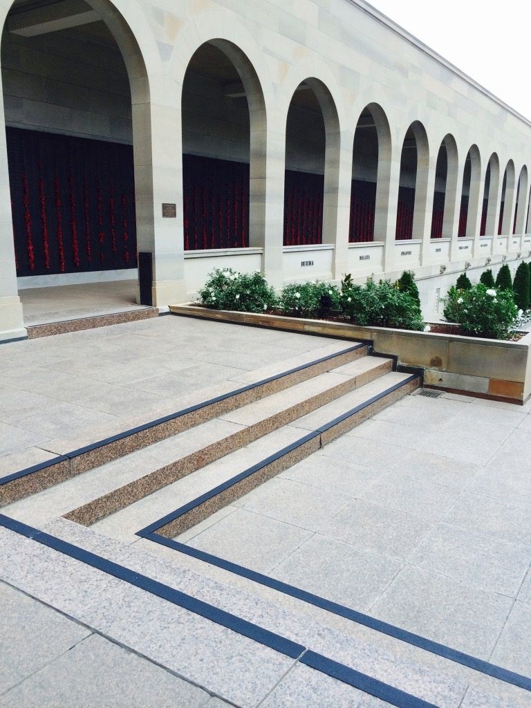 Image of stairs at the AWM